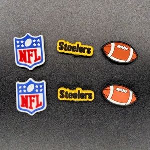 Pittsburgh Steelers Croc Charm Bundle